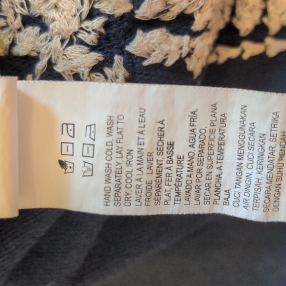 Lucky Brand Lucky Lotus Women's Size 2X Detail Hem Open Front Cardigan Sweater - Picture 15 of 16